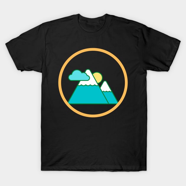 Mountains T-Shirt by Climbinghub